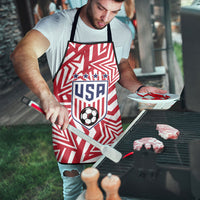 Soccer 2026 USA Apron Red Star Stylized