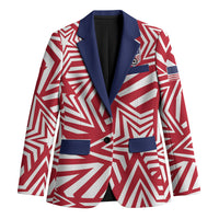 Custom Soccer 2026 USA Blazer Red Star Stylized