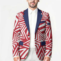 Custom Soccer 2026 USA Blazer Red Star Stylized