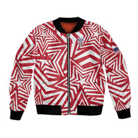 Custom Soccer 2026 USA Bomber Jacket Red Star Stylized