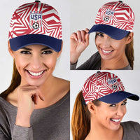 Soccer 2026 USA Classic Cap Red Star Stylized
