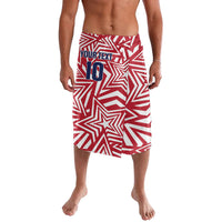 Custom Soccer 2026 USA Lavalava Red Star Stylized