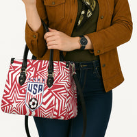 Soccer 2026 USA Leather Bag Red Star Stylized