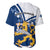 Finland Baseball Jersey Suomi Lion With Lily of the Valley - Wonder Print Shop