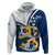 Finland Hoodie Suomi Lion With Lily of the Valley - Wonder Print Shop