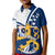 Finland Kid Polo Shirt Suomi Lion With Lily of the Valley - Wonder Print Shop