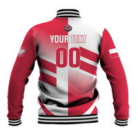 Custom Volleyball 2026 Poland 3rd Champions Baseball Jacket