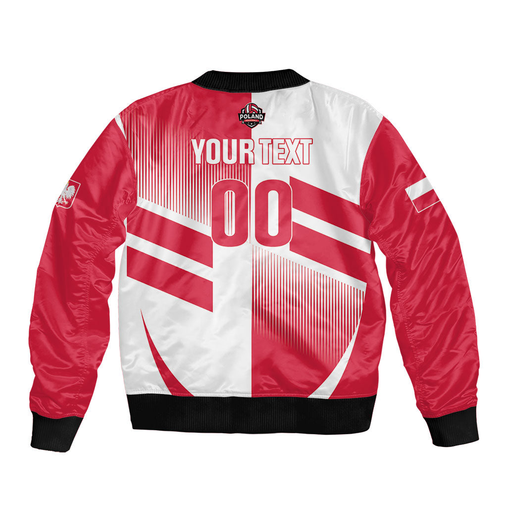 Custom Volleyball 2026 Poland 3rd Champions Bomber Jacket