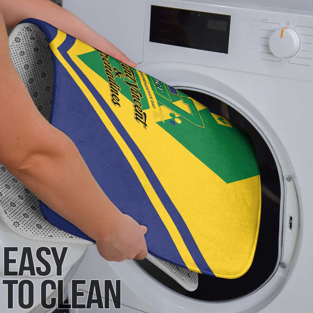 Saint Vincent and the Grenadines Independence Day Bathroom Set Simple Style - Wonder Print Shop