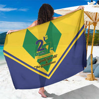 Saint Vincent and the Grenadines Independence Day Sarong Simple Style - Wonder Print Shop