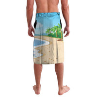Personalized Hawaii Santa Parrot Christmas Lavalava Summer Vibe - Wonder Print Shop