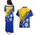 Bosnia and Herzegovina Independence Day Couples Matching Puletasi and Hawaiian Shirt Bosna i Hercegovina Lily - Wonder Print Shop