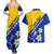 Bosnia and Herzegovina Independence Day Couples Matching Summer Maxi Dress and Hawaiian Shirt Bosna i Hercegovina Lily - Wonder Print Shop