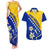 Bosnia and Herzegovina Independence Day Couples Matching Tank Maxi Dress and Hawaiian Shirt Bosna i Hercegovina Lily - Wonder Print Shop