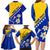 Bosnia and Herzegovina Independence Day Family Matching Long Sleeve Bodycon Dress and Hawaiian Shirt Bosna i Hercegovina Lily - Wonder Print Shop