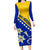 Bosnia and Herzegovina Independence Day Family Matching Long Sleeve Bodycon Dress and Hawaiian Shirt Bosna i Hercegovina Lily - Wonder Print Shop