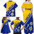 Bosnia and Herzegovina Independence Day Family Matching Off Shoulder Maxi Dress and Hawaiian Shirt Bosna i Hercegovina Lily - Wonder Print Shop