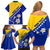 Bosnia and Herzegovina Independence Day Family Matching Off Shoulder Short Dress and Hawaiian Shirt Bosna i Hercegovina Lily - Wonder Print Shop