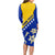 Bosnia and Herzegovina Independence Day Long Sleeve Bodycon Dress Bosna i Hercegovina Lily - Wonder Print Shop