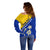 Bosnia and Herzegovina Independence Day Off Shoulder Sweater Bosna i Hercegovina Lily - Wonder Print Shop