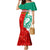 Bulgaria Liberation Day Family Matching Mermaid Dress and Hawaiian Shirt Lion With Rose Flag Style - Wonder Print Shop