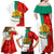 Bulgaria Liberation Day Family Matching Off Shoulder Maxi Dress and Hawaiian Shirt Lion With Rose Flag Style - Wonder Print Shop