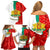 Bulgaria Liberation Day Family Matching Off Shoulder Short Dress and Hawaiian Shirt Lion With Rose Flag Style - Wonder Print Shop