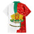 Bulgaria Liberation Day Family Matching Off Shoulder Short Dress and Hawaiian Shirt Lion With Rose Flag Style - Wonder Print Shop