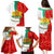 Bulgaria Liberation Day Family Matching Puletasi and Hawaiian Shirt Lion With Rose Flag Style - Wonder Print Shop