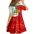 Bulgaria Liberation Day Family Matching Summer Maxi Dress and Hawaiian Shirt Lion With Rose Flag Style - Wonder Print Shop