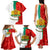 Bulgaria Liberation Day Family Matching Tank Maxi Dress and Hawaiian Shirt Lion With Rose Flag Style - Wonder Print Shop