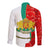 Bulgaria Liberation Day Long Sleeve Button Shirt Lion With Rose Flag Style - Wonder Print Shop