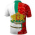 Bulgaria Liberation Day Polo Shirt Lion With Rose Flag Style - Wonder Print Shop