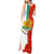 Bulgaria Liberation Day Tank Maxi Dress Lion With Rose Flag Style - Wonder Print Shop