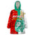 Bulgaria Liberation Day Wearable Blanket Hoodie Lion With Rose Flag Style - Wonder Print Shop