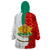 Bulgaria Liberation Day Wearable Blanket Hoodie Lion With Rose Flag Style - Wonder Print Shop