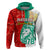 Bulgaria Liberation Day Zip Hoodie Lion With Rose Flag Style - Wonder Print Shop