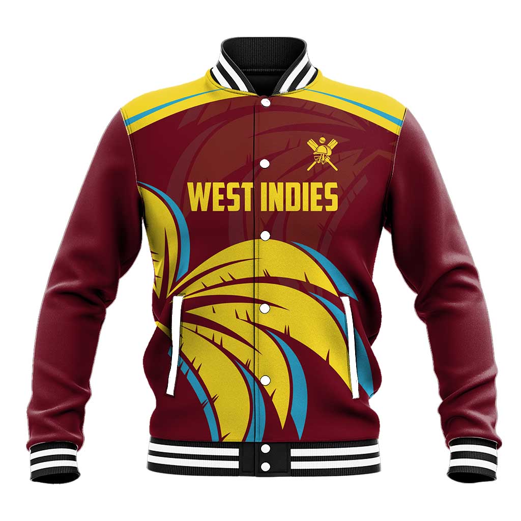 Custom Cricket 2026 West Indies Baseball Jacket Windies Go Champions