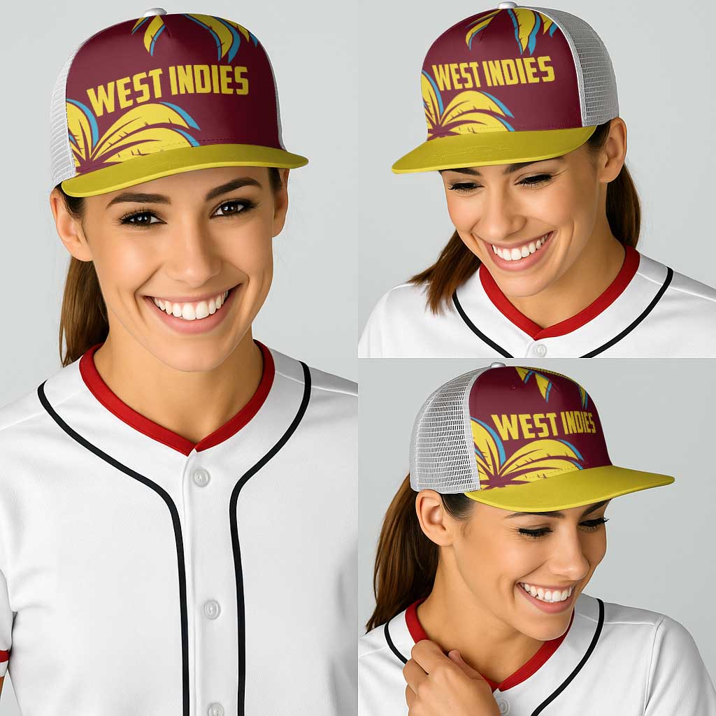 Cricket 2026 West Indies Baseball Net Cap Windies Go Champions