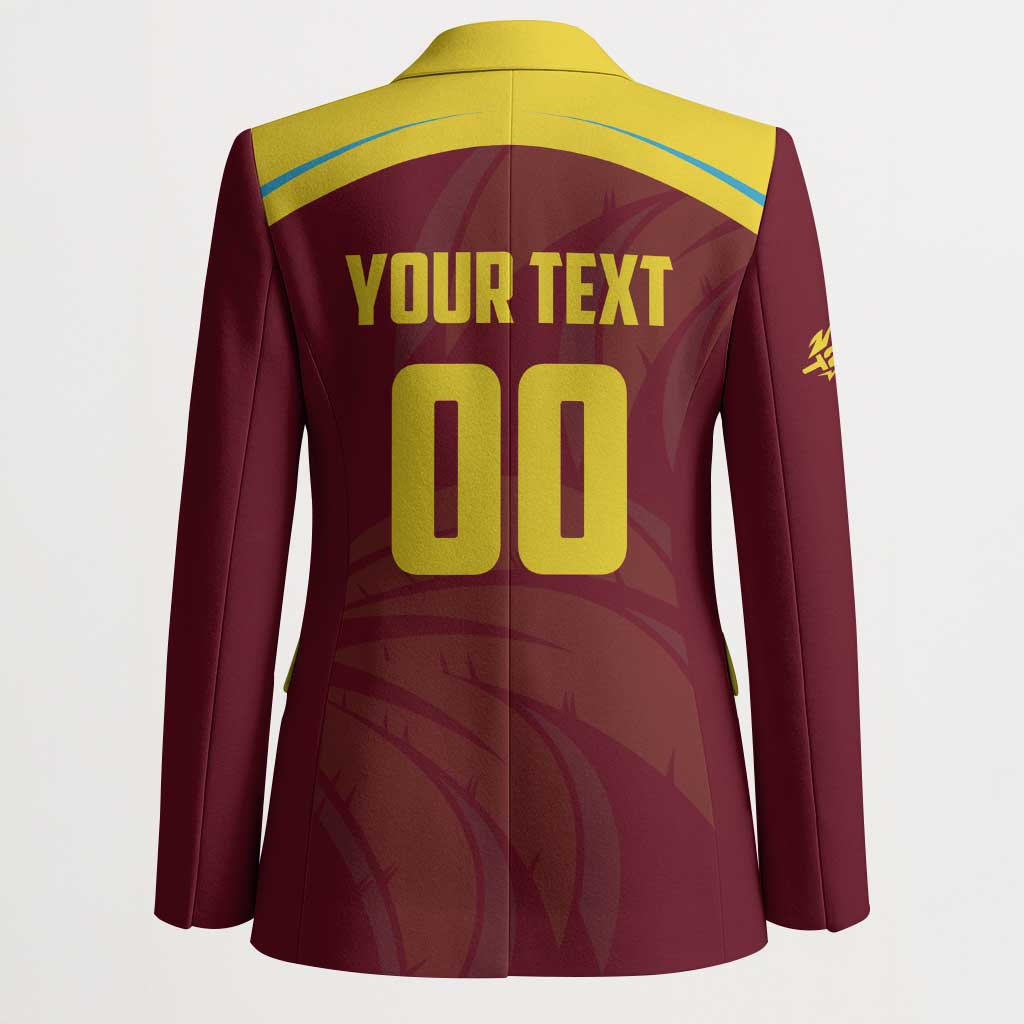 Custom Cricket 2026 West Indies Blazer Windies Go Champions