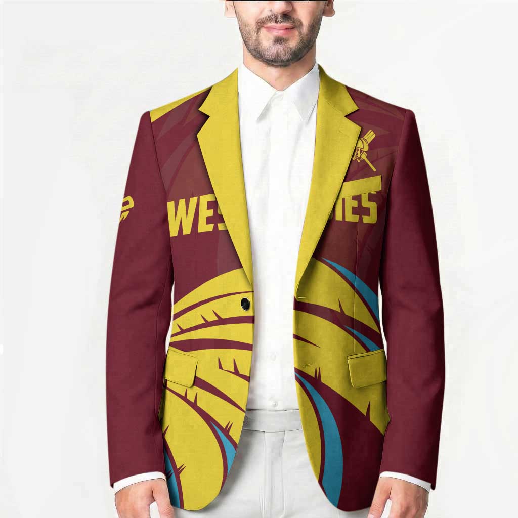 Custom Cricket 2026 West Indies Blazer Windies Go Champions