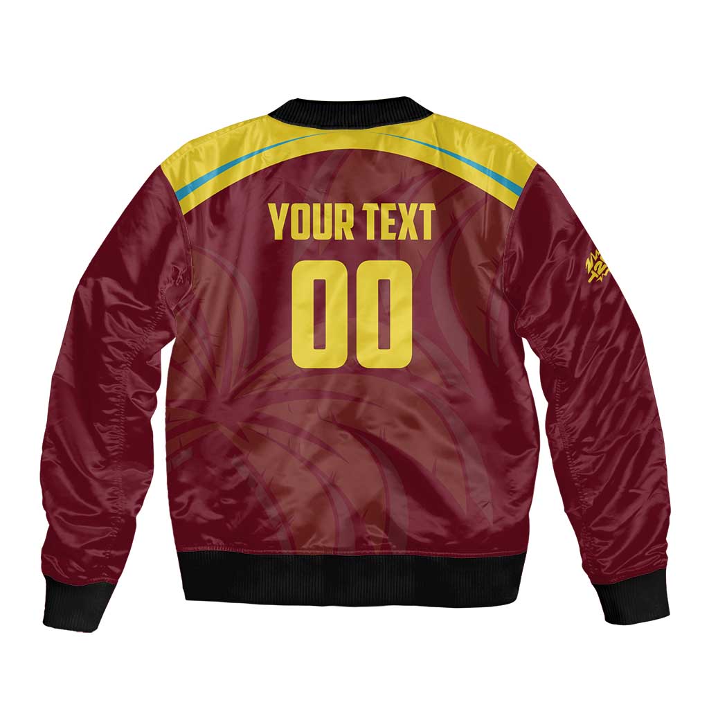 Custom Cricket 2026 West Indies Bomber Jacket Windies Go Champions