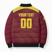 Custom Cricket 2026 West Indies Bomber Puffer Jacket Windies Go Champions