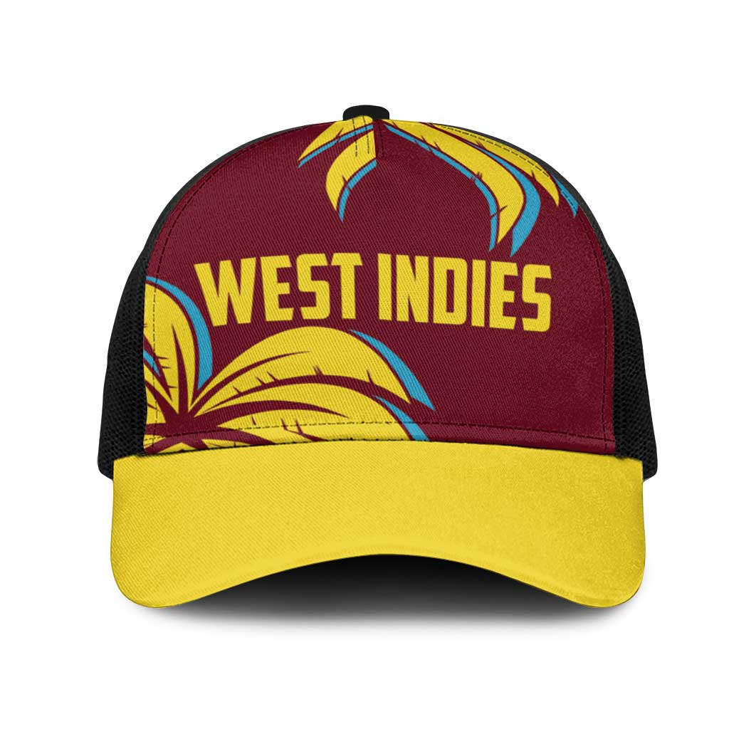 Cricket 2026 West Indies Mesh Trucker Cap Windies Go Champions