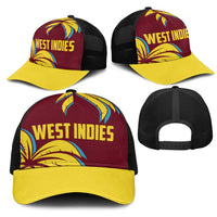 Cricket 2026 West Indies Mesh Trucker Cap Windies Go Champions
