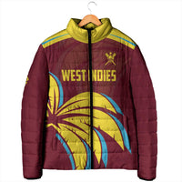 Custom Cricket 2026 West Indies Padded Jacket Windies Go Champions