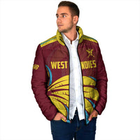 Custom Cricket 2026 West Indies Padded Jacket Windies Go Champions
