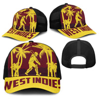 Cricket 2026 West Indies Baseball Net Cap WI Tropical Version