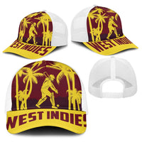 Cricket 2026 West Indies Baseball Net Cap WI Tropical Version