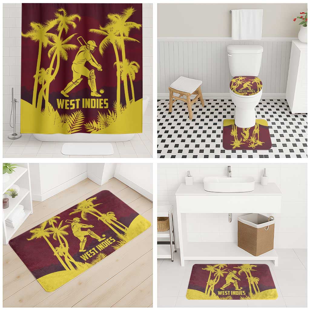 Cricket 2026 West Indies Bathroom Set WI Tropical Version